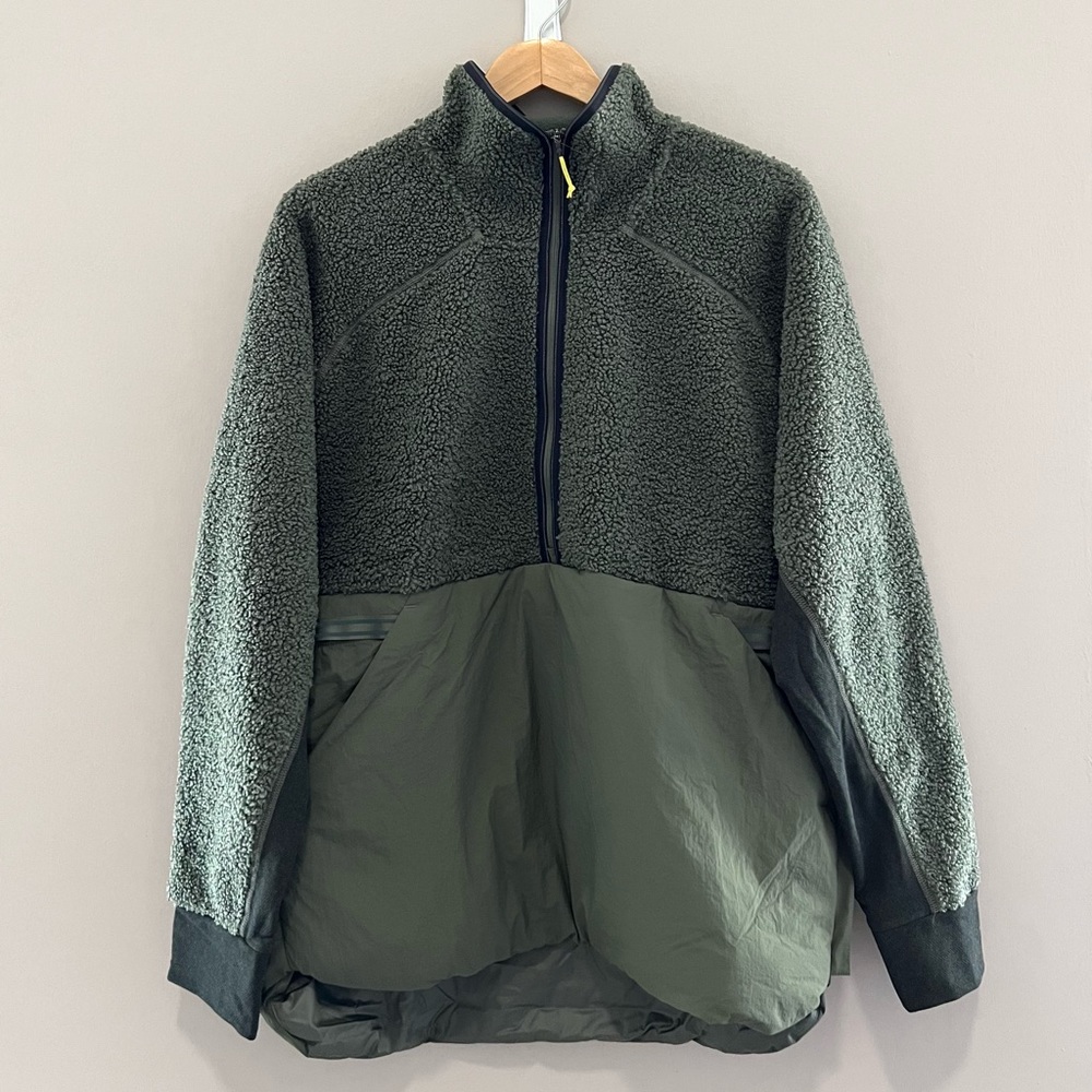 New Balance Speed Water Resistant Fleece Half Zip Sz L